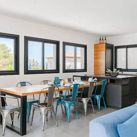 וילה Hedone - Presqu'ile De Giens Piscine Vue