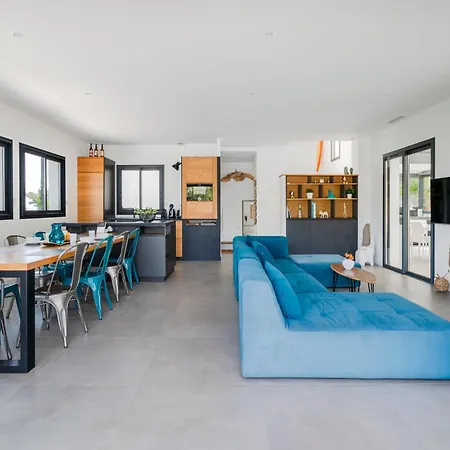 וילה Hedone - Presqu'ile De Giens Piscine Vue