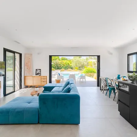 וילה Hedone - Presqu'ile De Giens Piscine Vue הייר